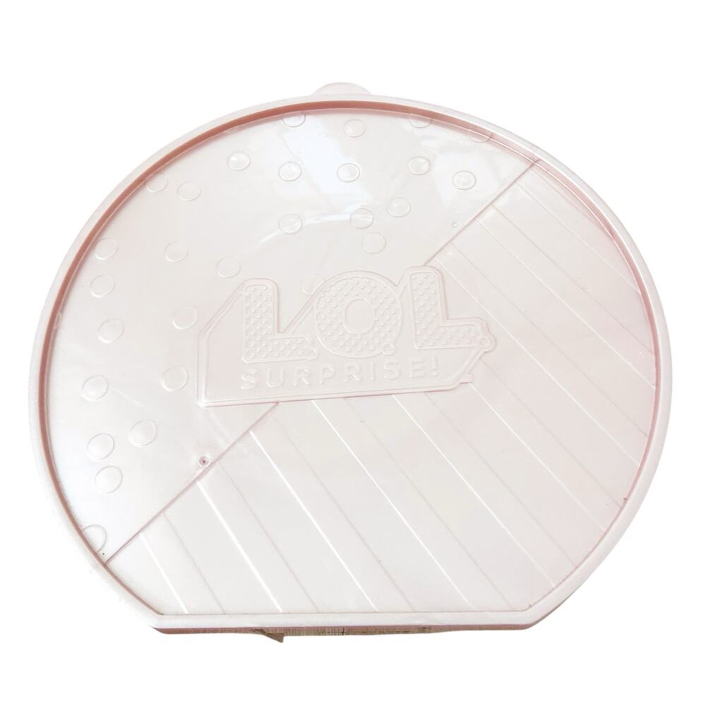 LOL Surprise Pink Rose Gold Sparkly Carrying Case Toy Bin